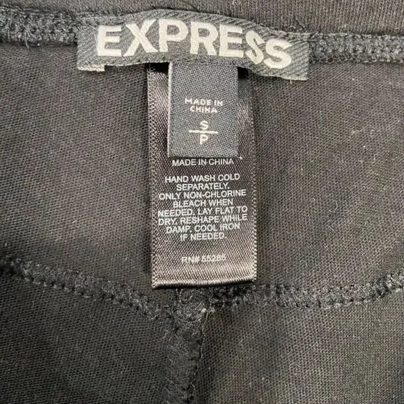 Express Small Black Lace/Crochet Shorts - Picture 2 of 8